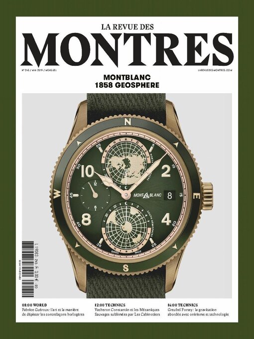 Image de couverture pour La revue des Montres